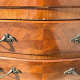 Curved rosewood secretary