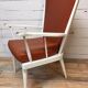 Fauteuil scandinave Baumann coussins d'origine 1960