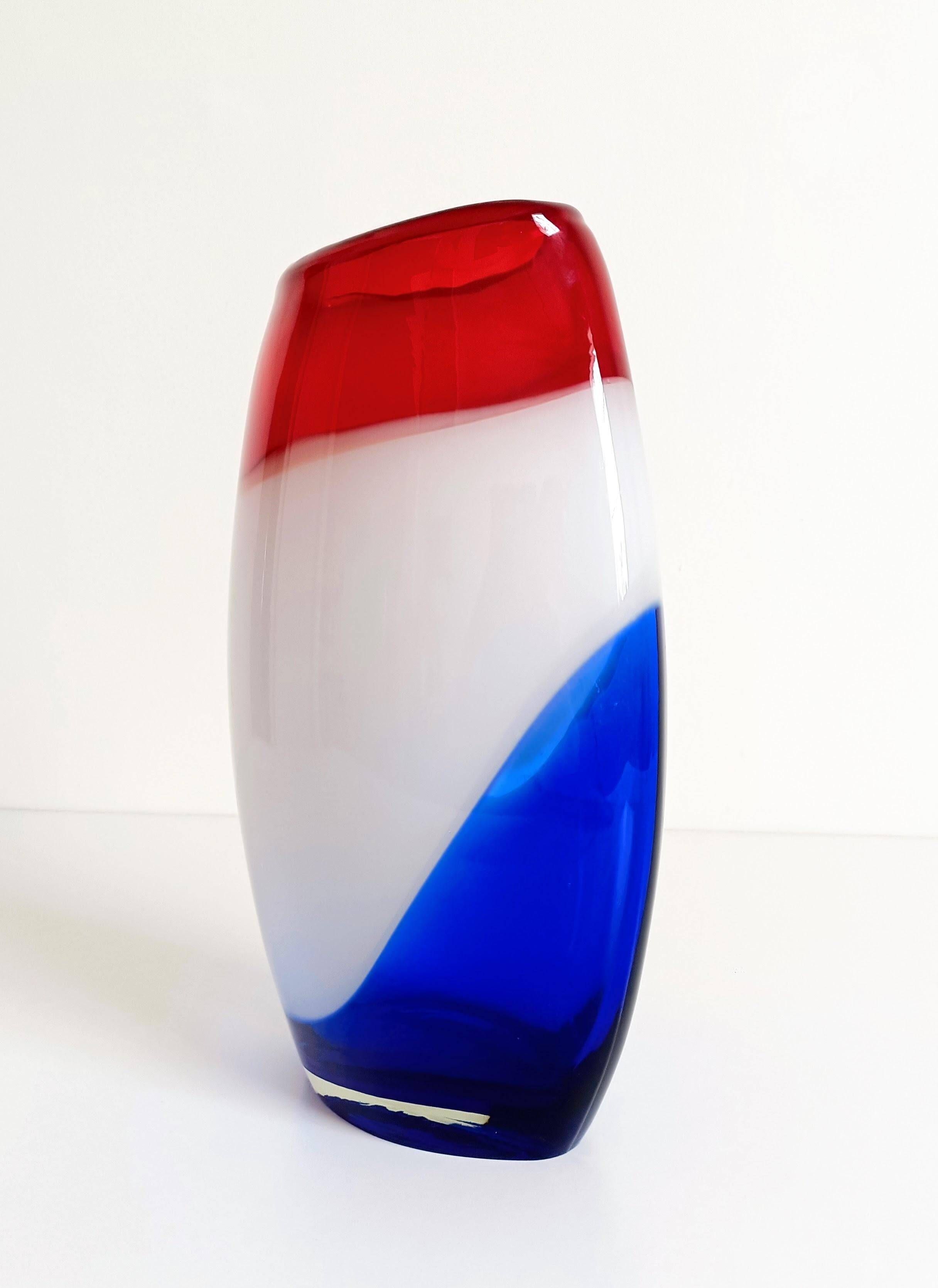 Post-Modern Murano Art Glass Vase by Cose Belle, Italy, 1980s