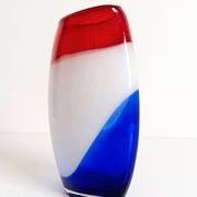 Post-Modern Murano Art Glass Vase by Cose Belle, Italy, 1980s