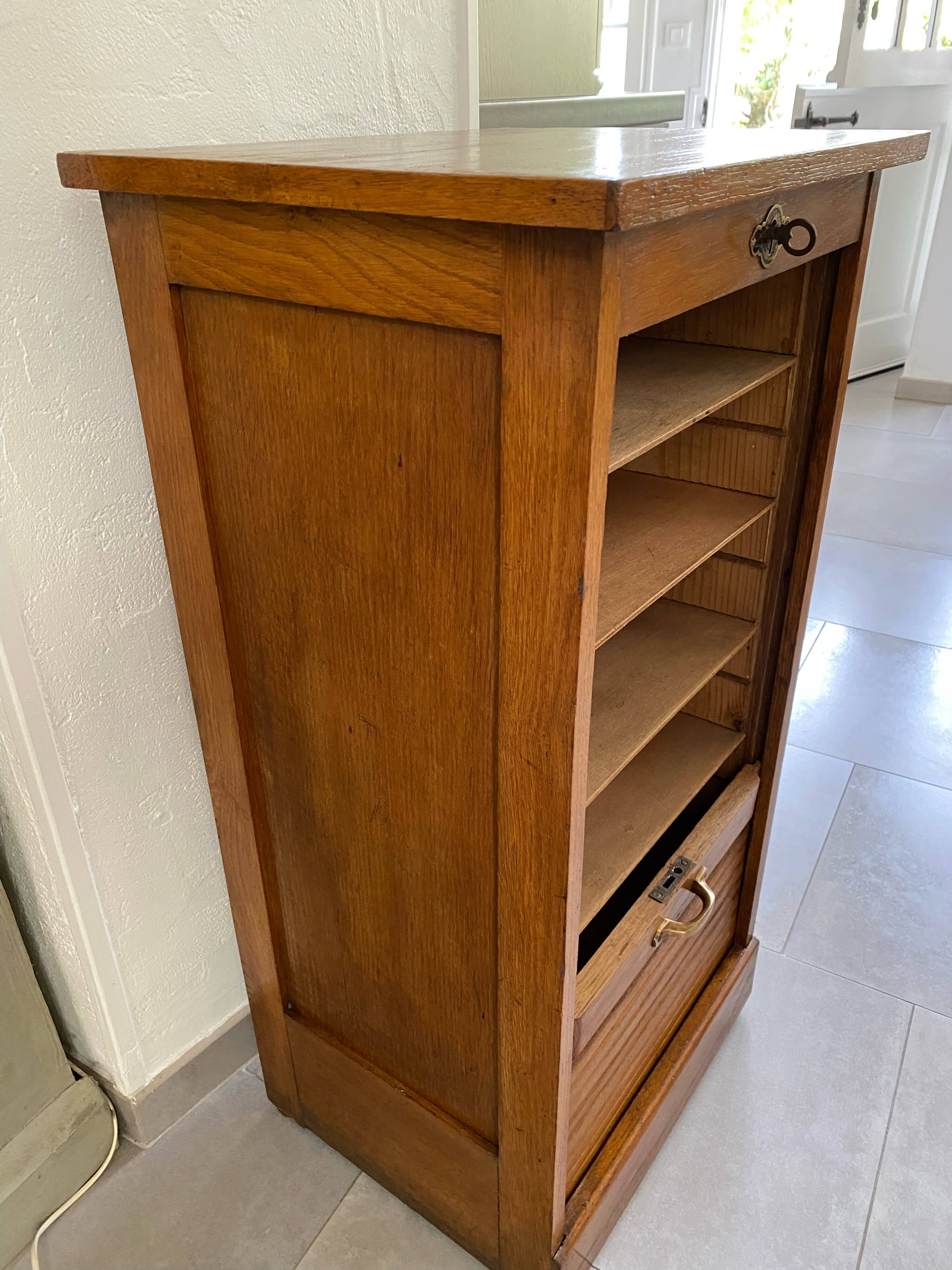 Filing cabinet.