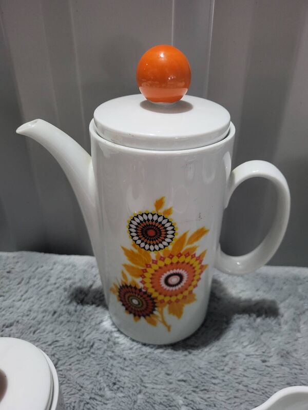 Service de vaisselle café/thé Bavaria porcelaine de Bavière