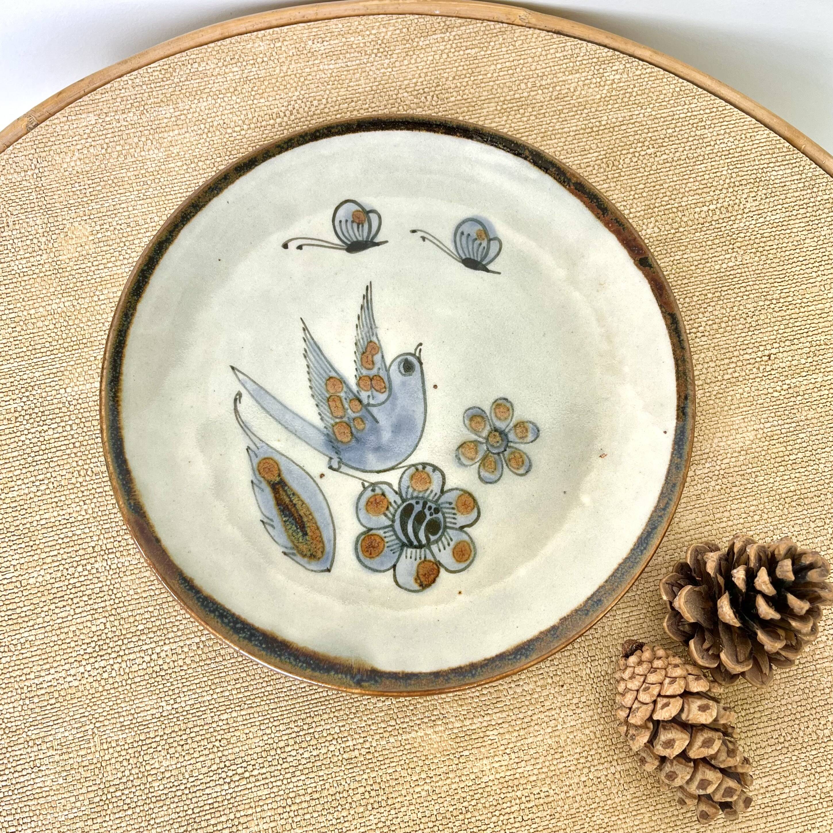 Ken Edwards Tonala Mexico 1970 Ceramic Plate