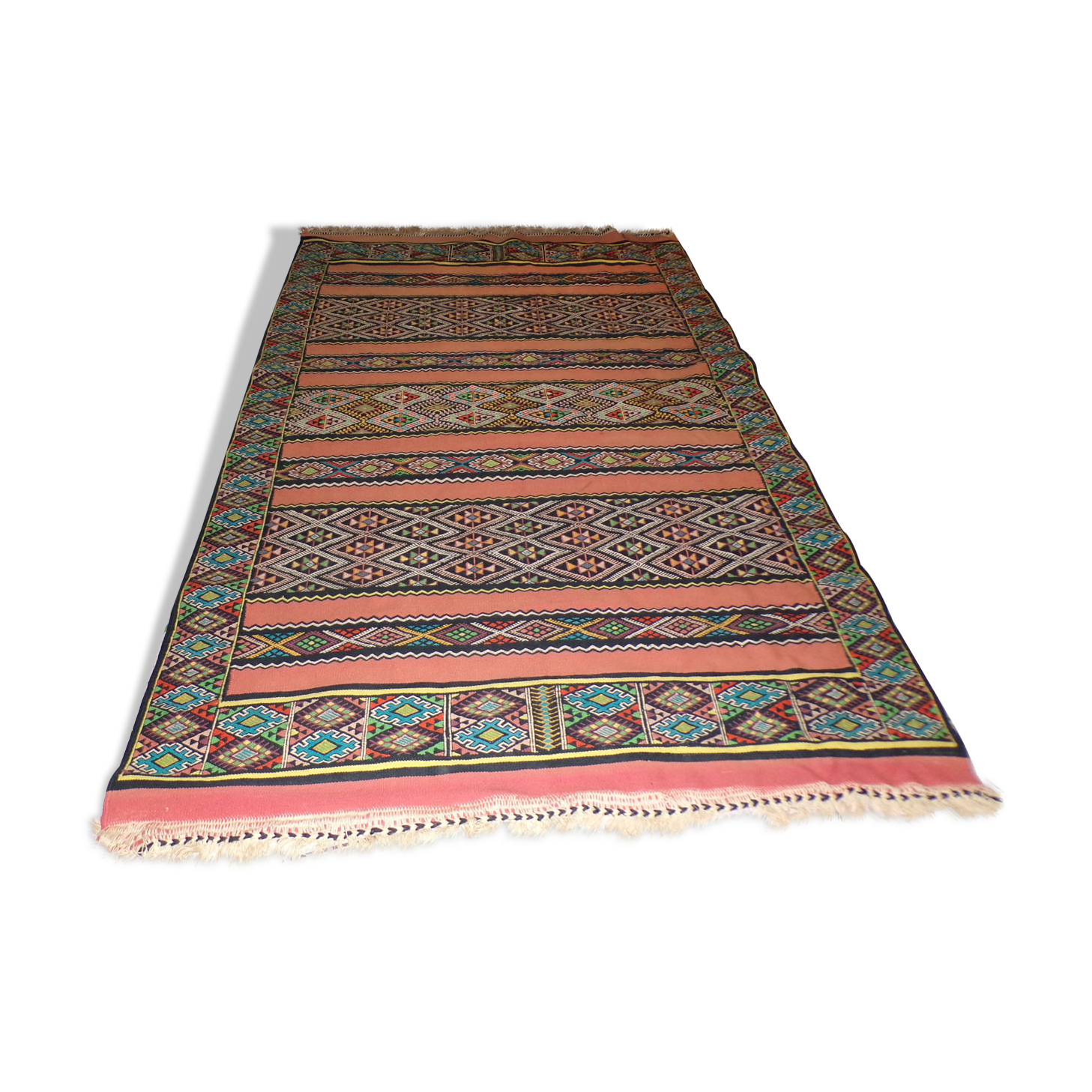 Peruvian wool carpet, 230 cm x 148 cm