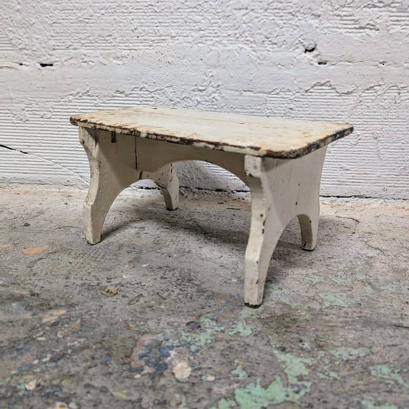 Small wooden stool / footrest