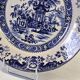 Antique flat plate from Creil and Montereau in good condition