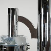 Space Age chandelier, Murano glass, 1970s, made in Italy