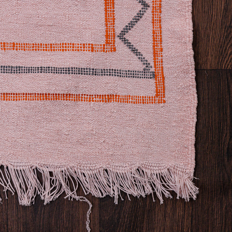 Ethnic Pink Berber Carpet