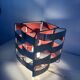 Vintage 1970s table lamp by Max Sauze model "Uranus" - 24 x 18 cm