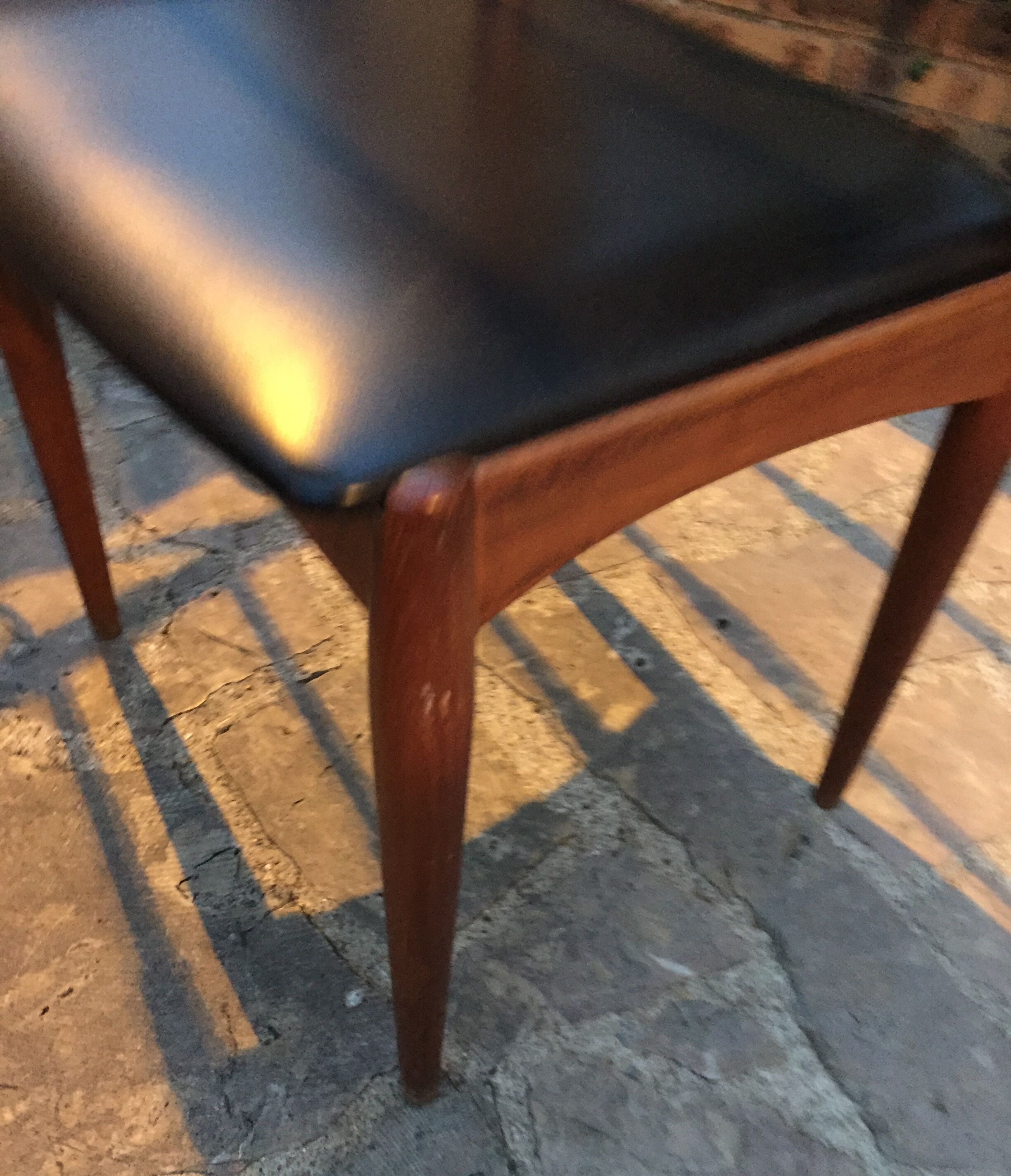 Following two Scandinavian chairs