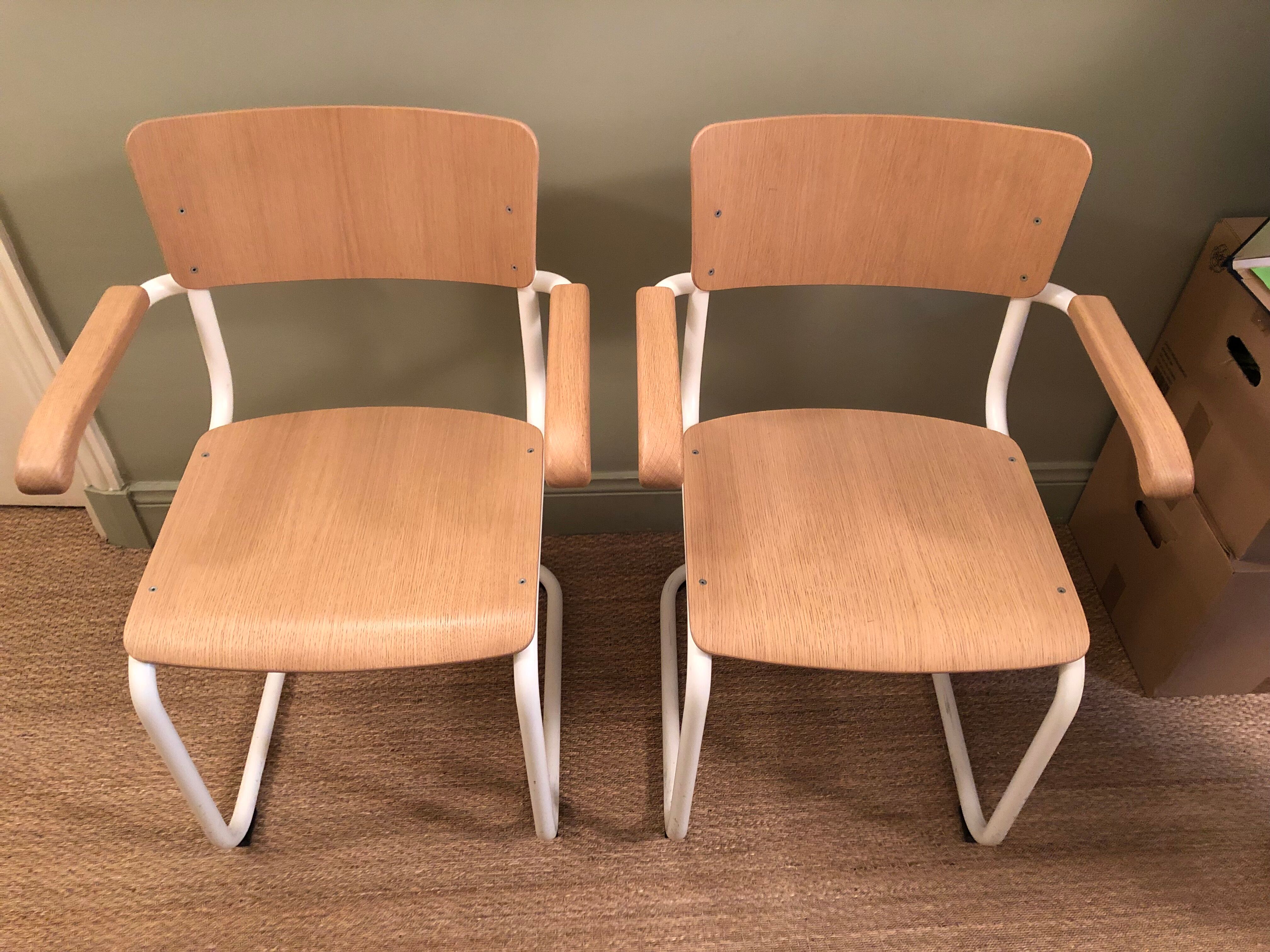 2 chairs Thonet S43 F Mart Stam