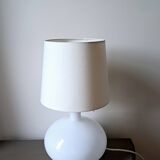 Vintage Ikea blown glass lamp designed by Anne Nilsson