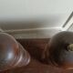 Set pepper and salt shaker in xxl wood