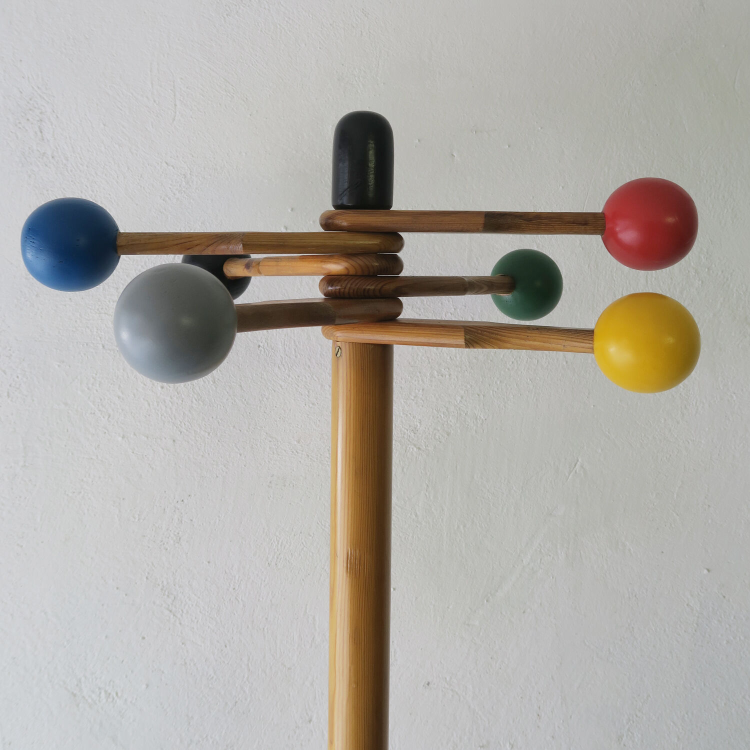 Coatrack on foot mulicolore