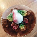 Set of slip decoration plates