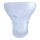 Vase verre Josef Inwald décor roses H. 20 cm