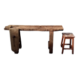 Old carpenter's workbench