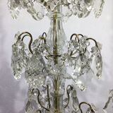 4 light crystal chandelier
