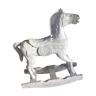 Rocking wooden horse