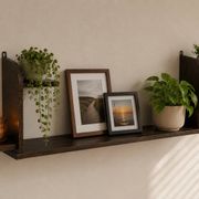 Art Deco Wall shelf Book shelf floating shelf oak 1920s design