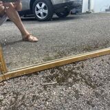 Louis Philippe period mirror with 19th gold leaf