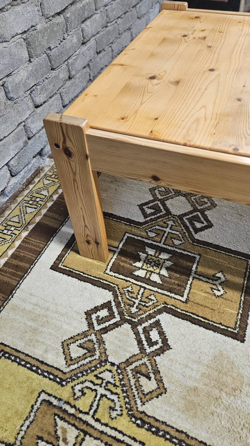 Danish pine coffee table 1970