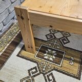 Table basse en pin danois 1970