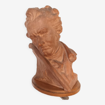 Buste Beethoven par M. Bouraine 1948