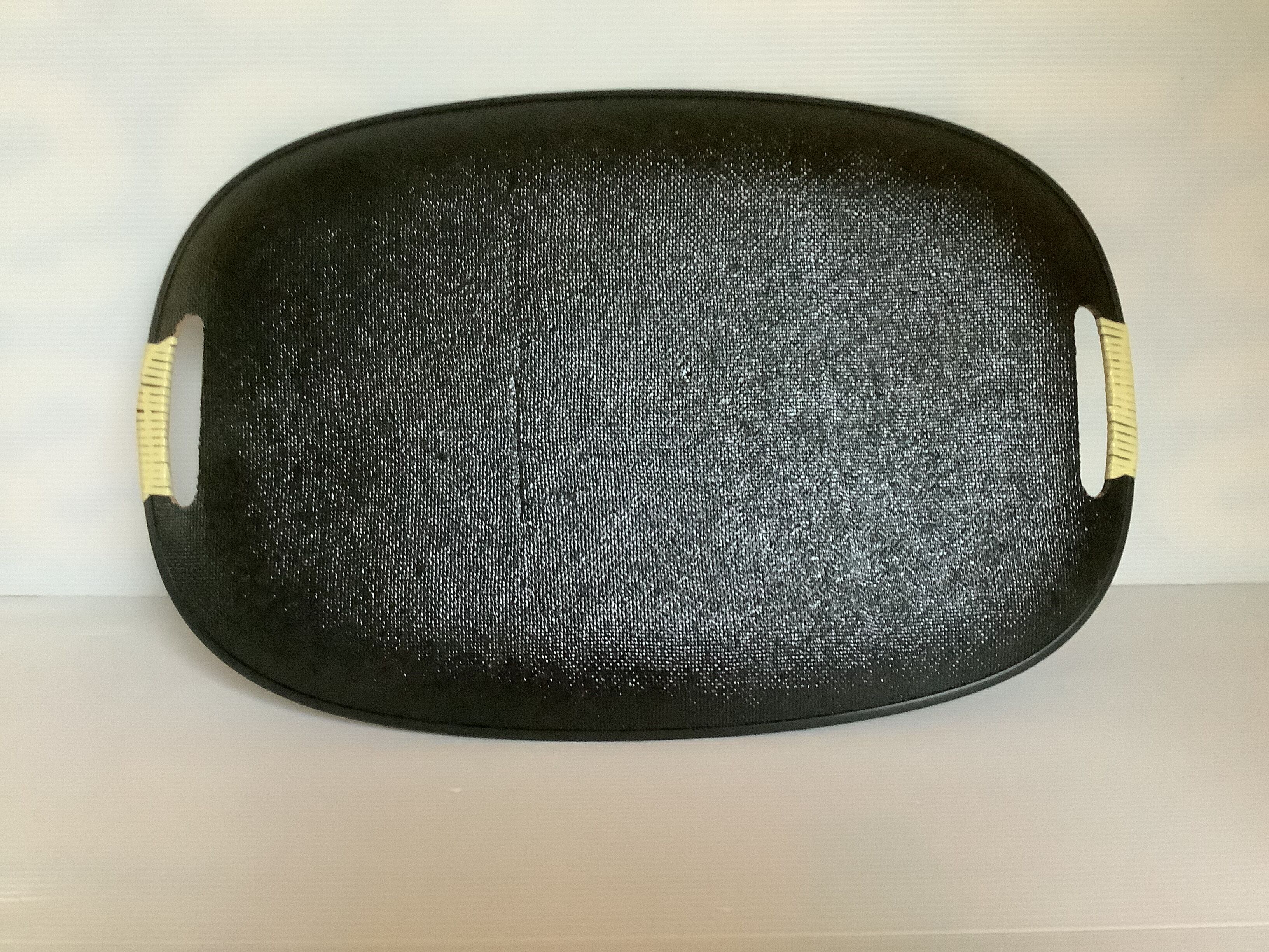 Old vintage oval top scoubidou handles
