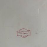 Large Sarreguemine washbasin bowl