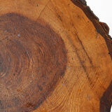 Tabouret en tronc d’arbre massif vers 1940