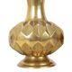 Pair of Brass Vases, Geometric Design, 15 cm