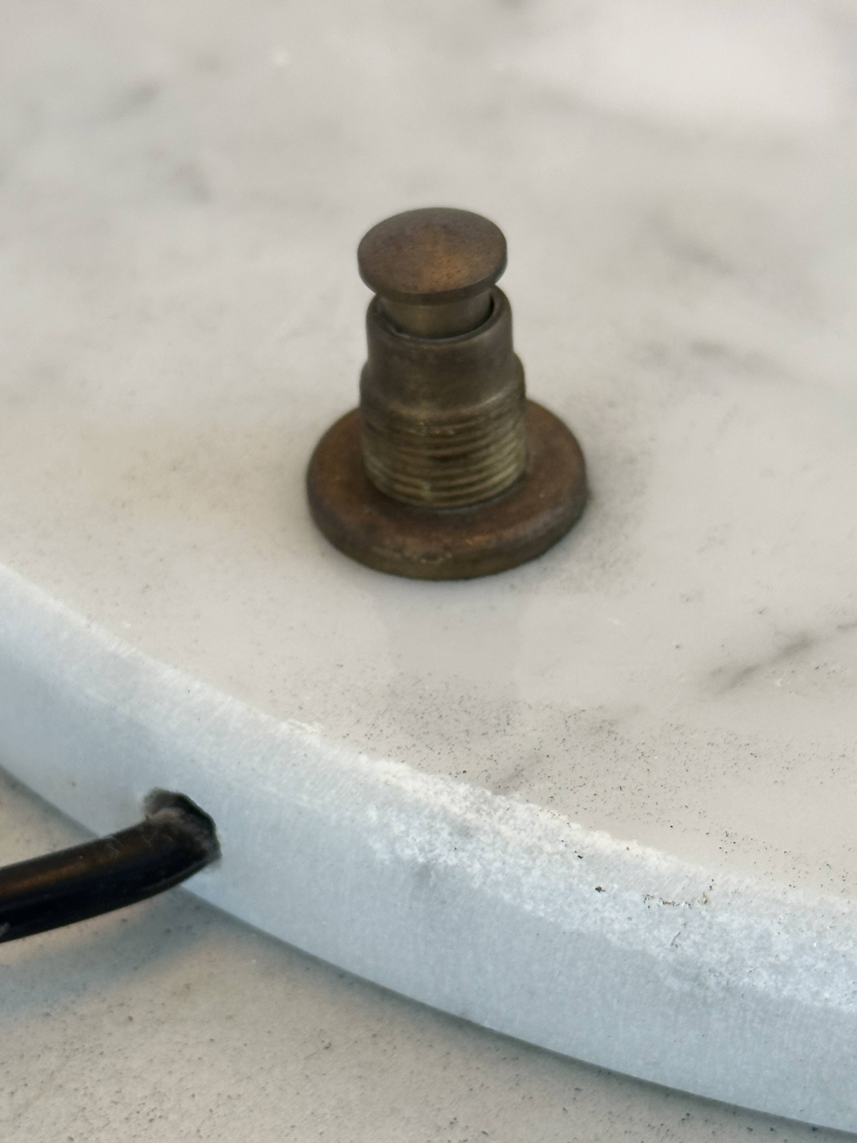 Designer floor lamp model 'galassia' stilnovo style, italy