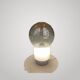 Mazzega Murano Space Age 1970 UFO Art Glass Table Lamp Original