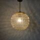Rare Midcentury Plastic Pendant in style of Limburg, Germany, 1970s