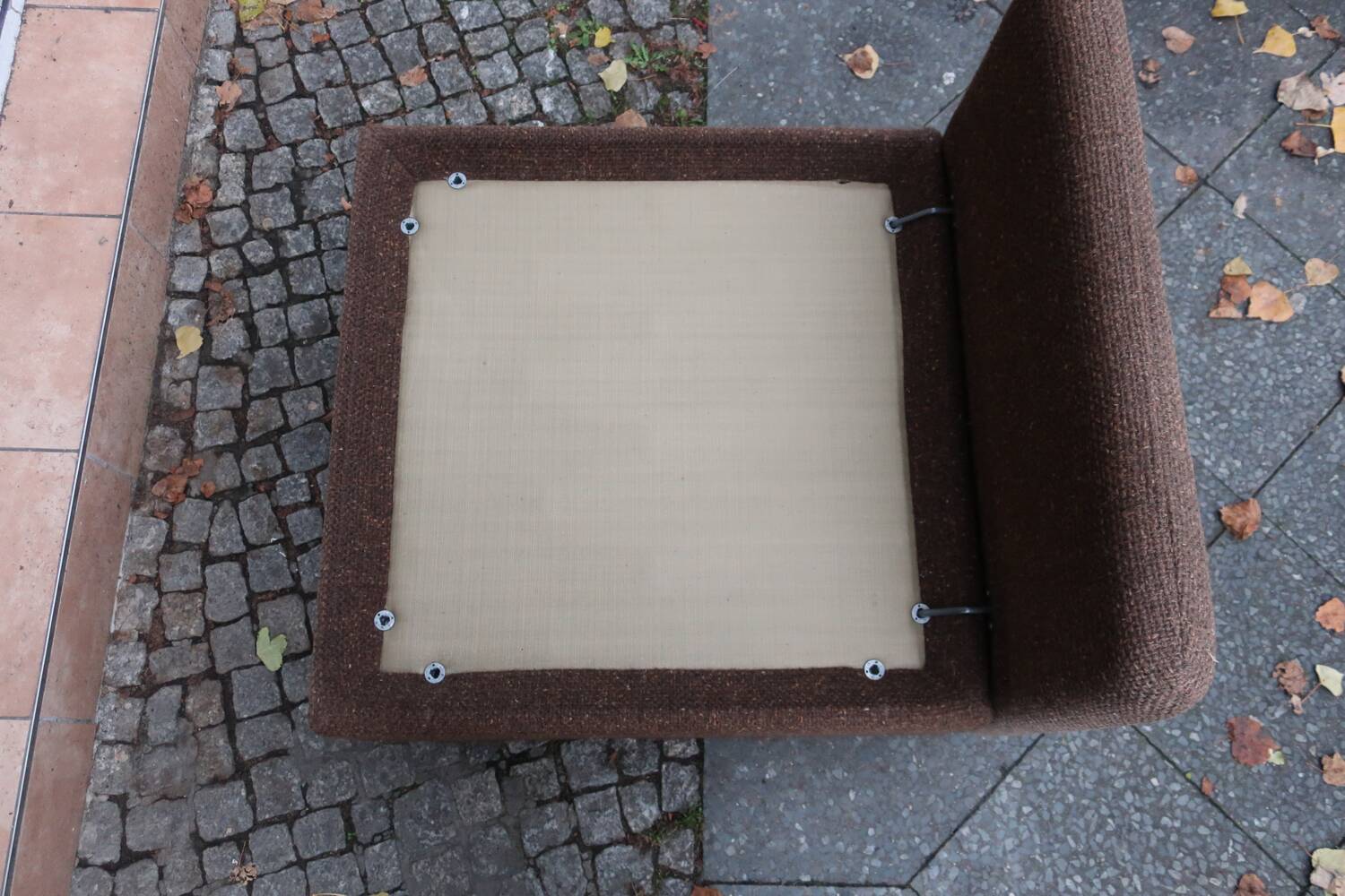 Modular corner sofa from the 70s space age easy chairs