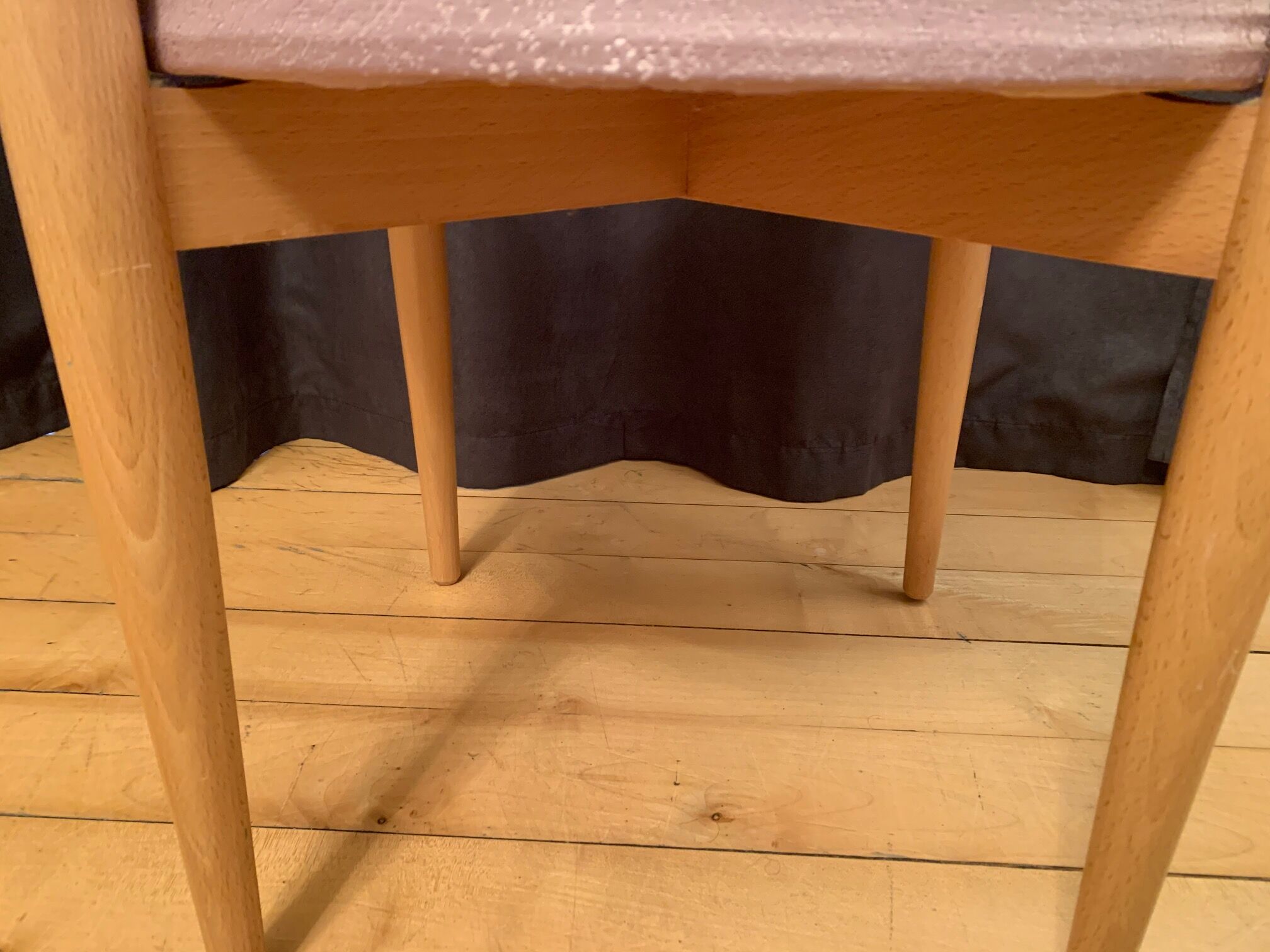 Scandinavian stool from the 1970s