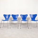 4 butterfly chairs by Arne Jacobsen for Fritz Hansen