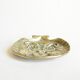 Antique Brass Catchall - Animal Motif and Shell Design