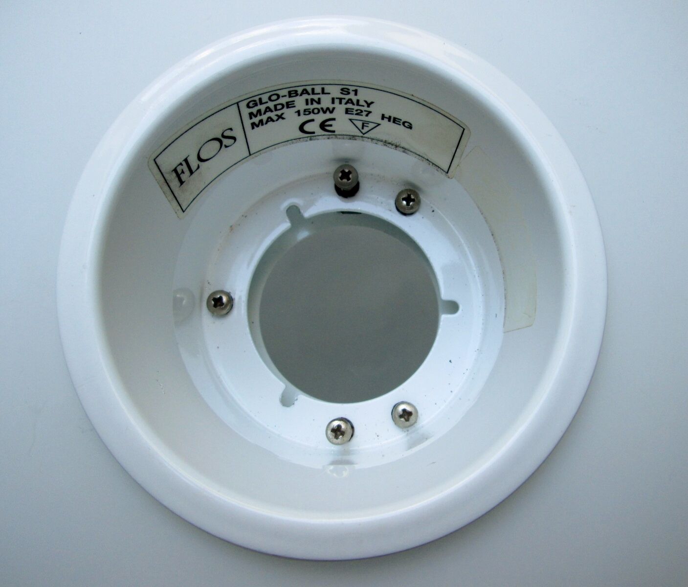 Glo-Ball S1 hanging lamp by Jasper Morrison for Flos 1998