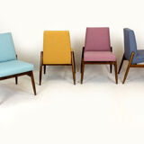 Chaises en hêtre de Zamojskie Fabryki Mebli, années 1960