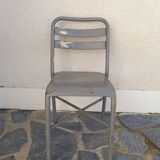 Ancienne chaise guinguette / bistrot vintage