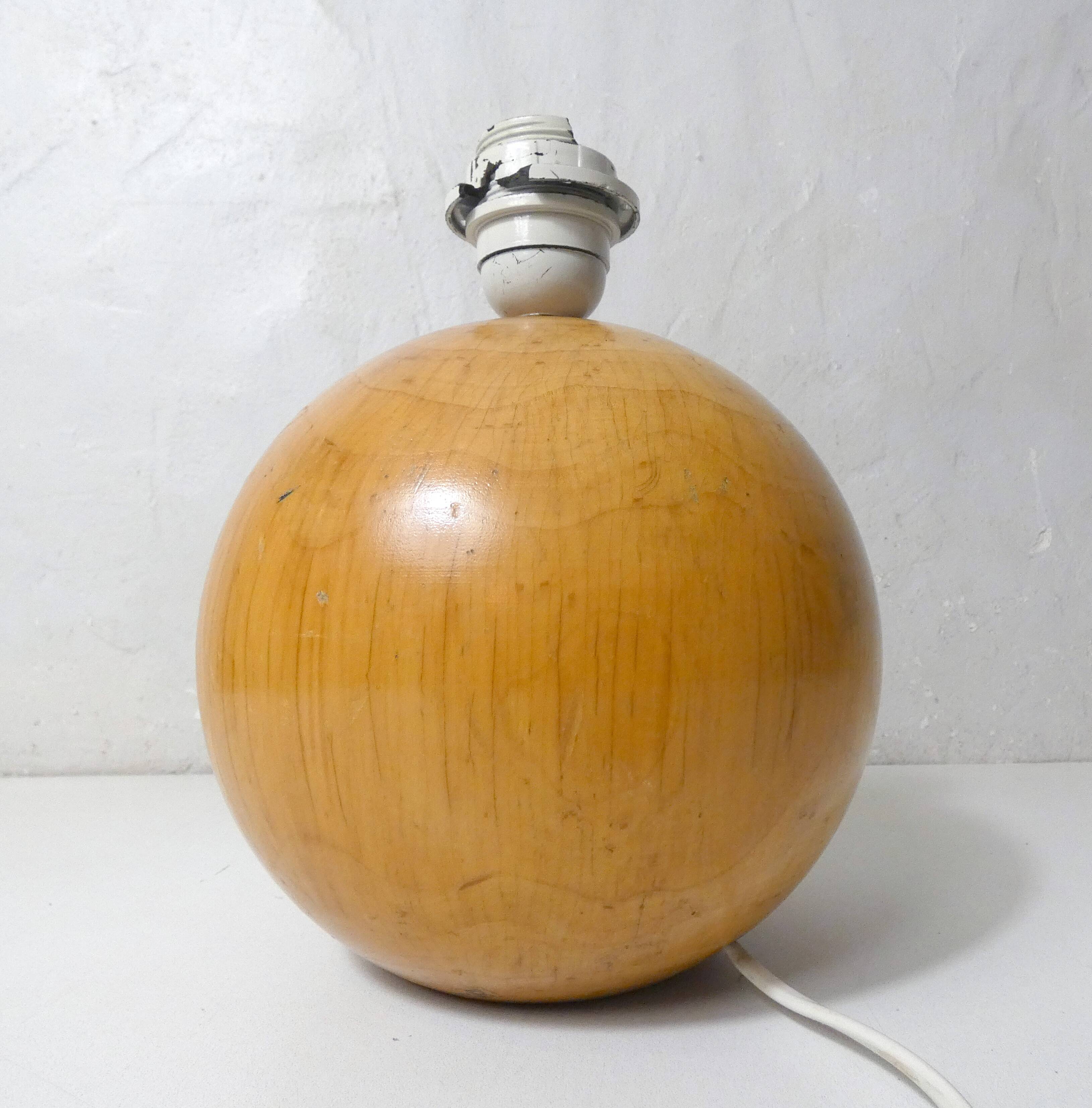 Mid-Century Wooden Desk Lamp IMT Italy Vintage design signed