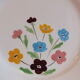 6 flat plates from the 50s Salins model Jocelyne