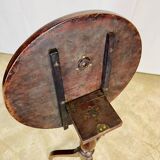Walnut side table