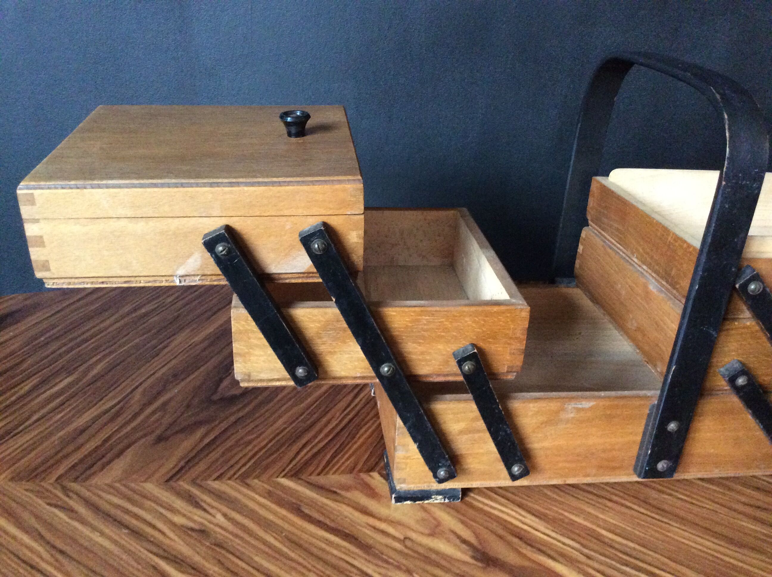 Vintage wooden worker