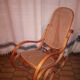 Rocking chair canné