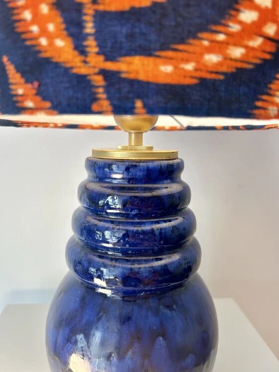 Upcycled lamp made from Scheurich vase model Vienna.
