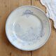 Antique dessert plate, ironstone, Saint-Amand – Trianon model