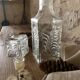 Glass spirits decanter